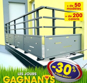 Garde corps jours gagnants