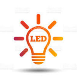 led