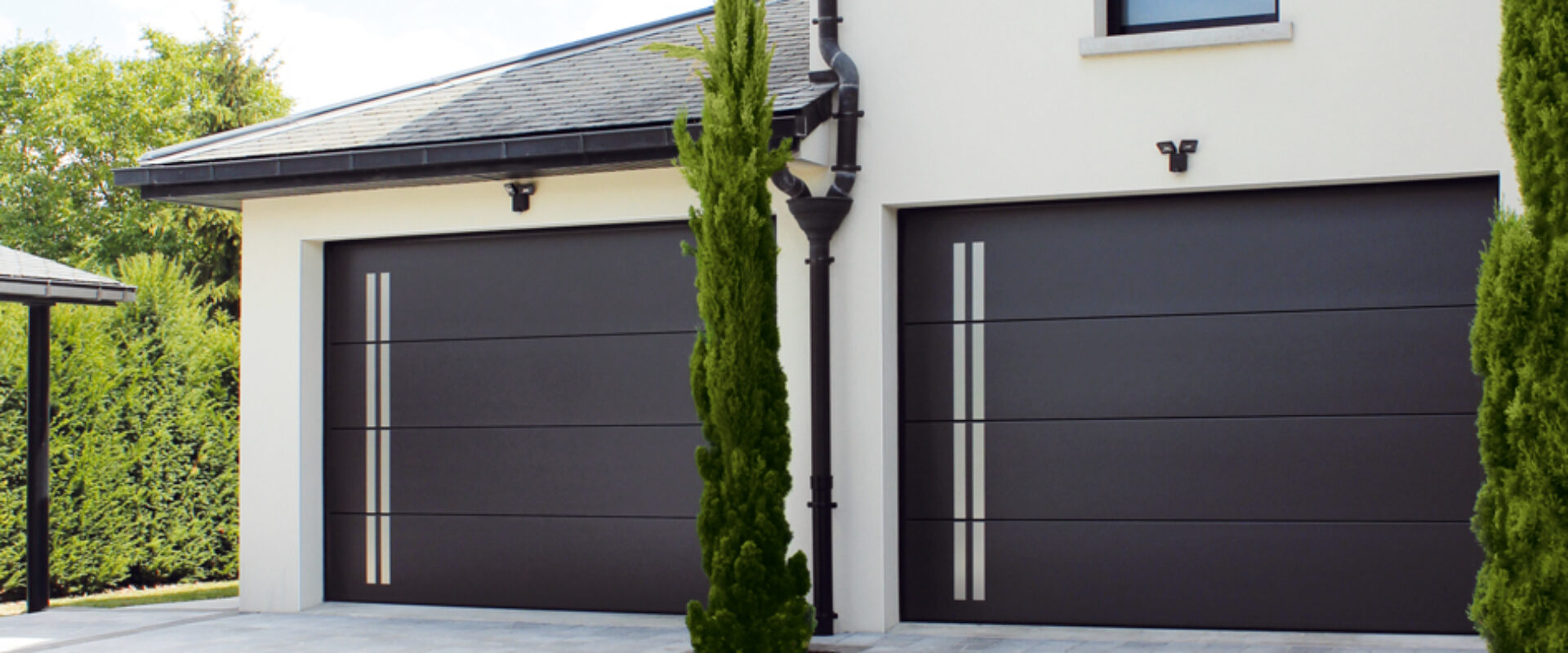 Portes de garage sectionnelles plafond - Weigerding