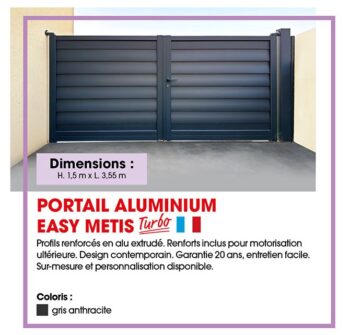 Portails Easy Metis turbo