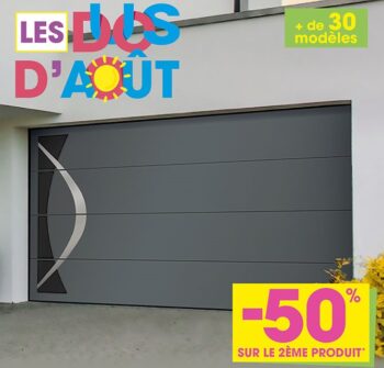 Porte de garage duos d'août