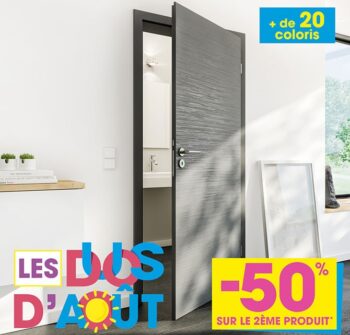Porte intérieure duos d'août