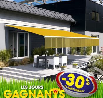 Store de terrasse jours gagnants