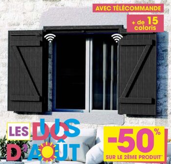 Volet battant duos d'août