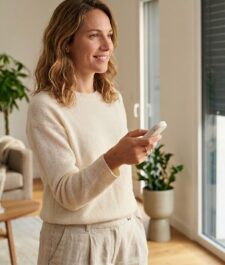 Volets telecommande femme