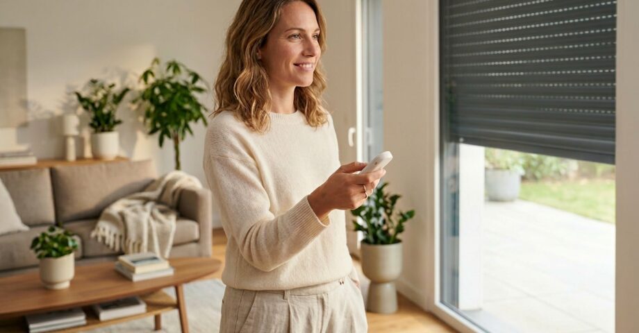 Volets telecommande femme